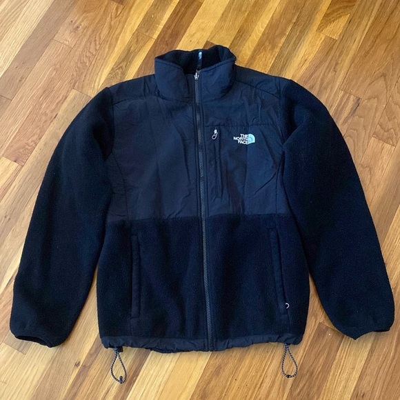 The North Face Women’s Black Fleece Jacket Size L - Picture 1 of 8
